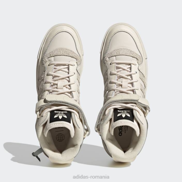 Adidas forum excelent x pantofi albi femei alb negru 2JBN15956