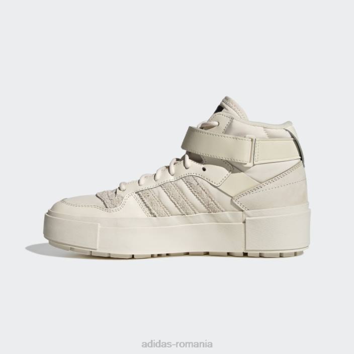 Adidas forum excelent x pantofi albi femei alb negru 2JBN15956