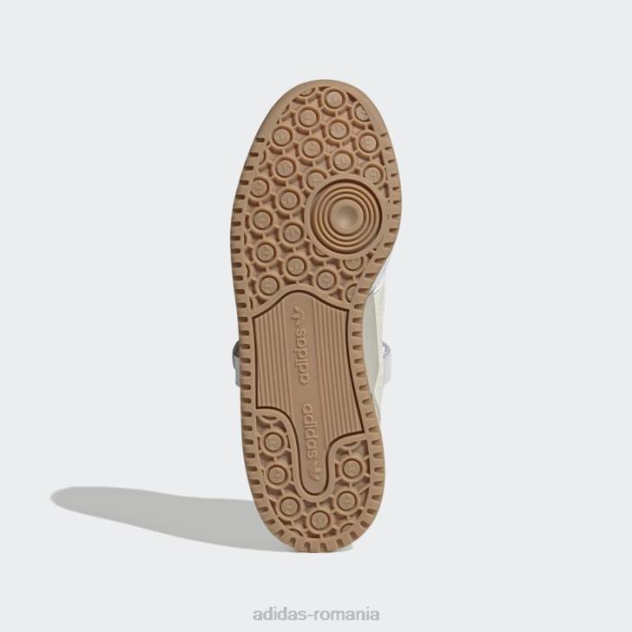 Adidas forum pantofi joase nuanță ecru femei nuanță alb/ecru/gumă 2JBN8676