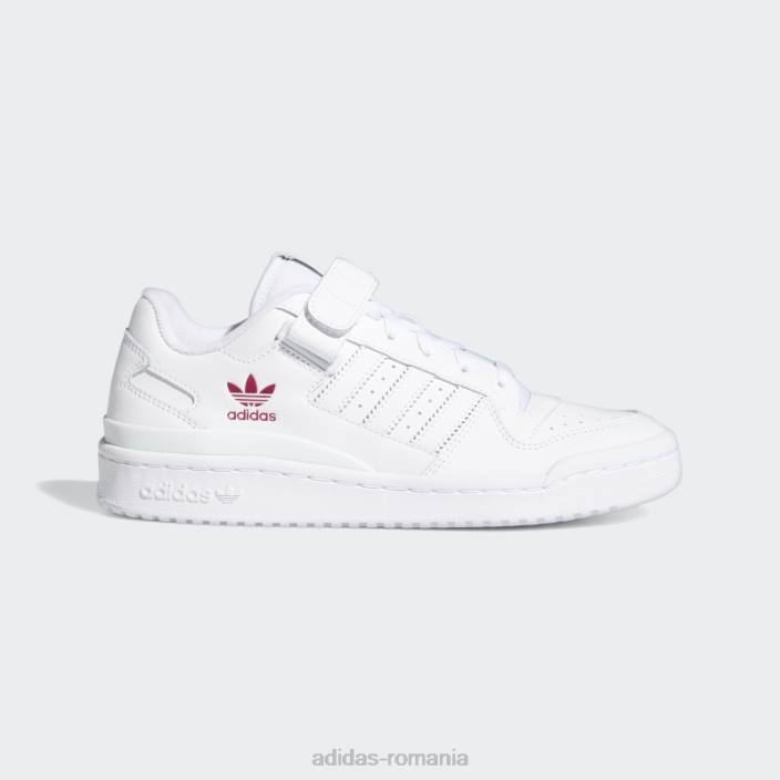 Adidas forum pantofi joase roz soc femei alb/roz șoc 2JBN1957