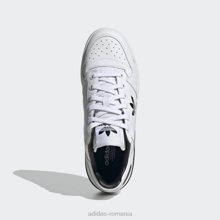 Adidas forum pantofi îndrăzneți negri femei alb negru 2JBN8364