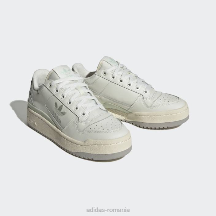 Adidas forum pantofi îndrăzneți nuanță albă adidas femei nuanță albă/verde/albă 2JBN15894