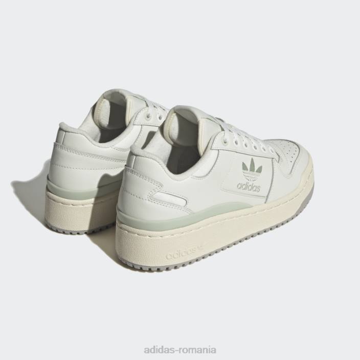 Adidas forum pantofi îndrăzneți nuanță albă adidas femei nuanță albă/verde/albă 2JBN15894