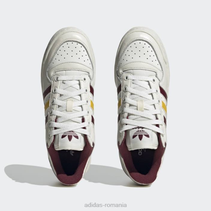 Adidas forum pantofi îndrăzneți roșii femei alb/rosu/aluminiu 2JBN8423
