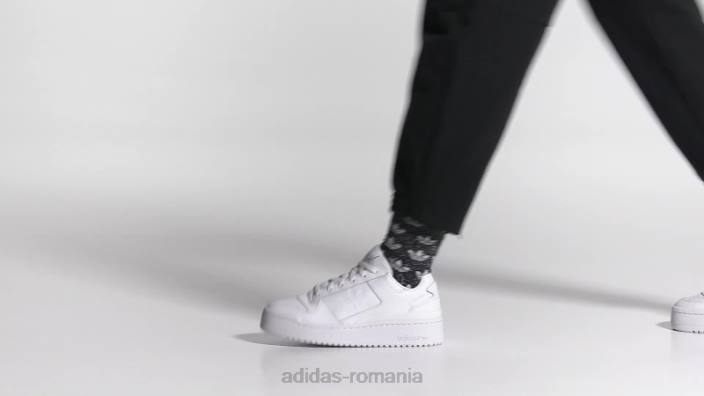 Adidas forum pantofi negri îndrăzneți femei alb negru 2JBN8290