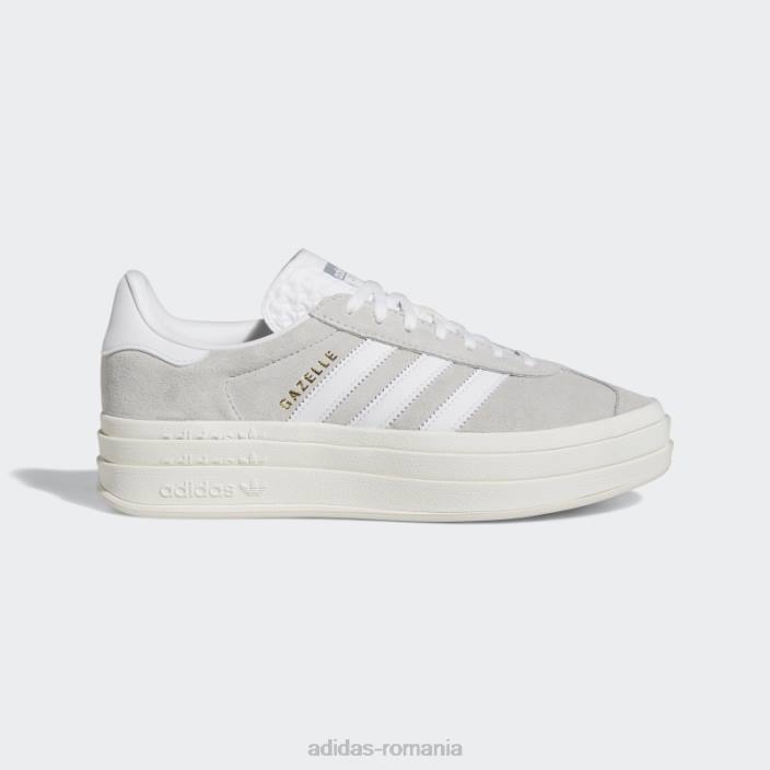 Adidas gazelle bold pantofi gri femei gri/alb 2JBN2054