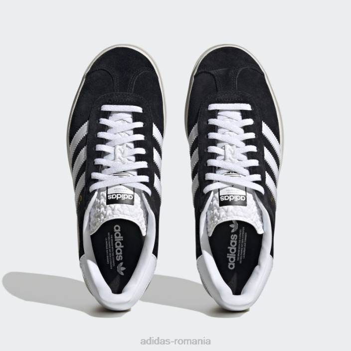 Adidas gazelle bold pantofi negri femei alb negru 2JBN8425