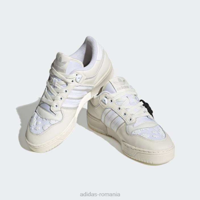 Adidas gri rivalitate low 86 pantofi femei gri/alb 2JBN16108
