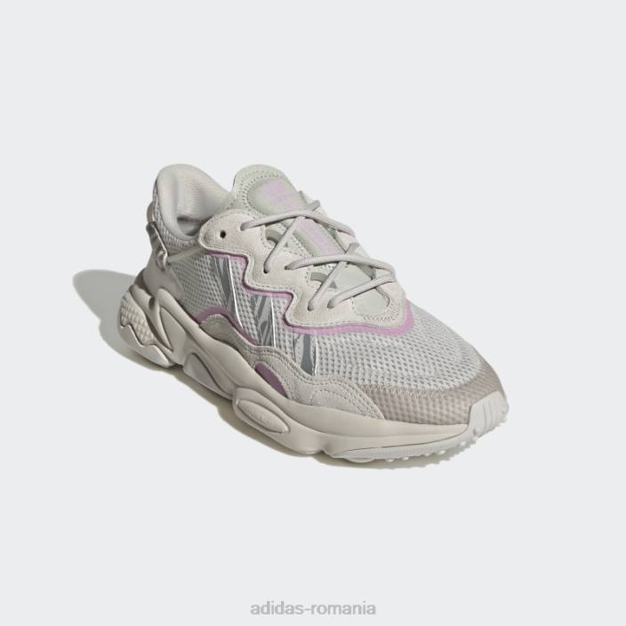Adidas liliac ozweego pantofi moda femei gri/liliac 2JBN8761