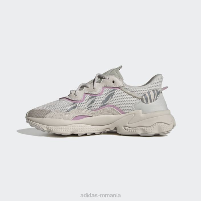 Adidas liliac ozweego pantofi moda femei gri/liliac 2JBN8761