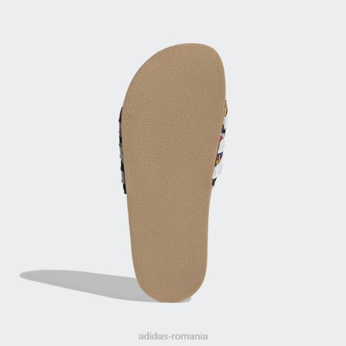 Adidas negru bogat mnisi adilette diapozitive adidas femei negru/alb/culoare furnizor 2JBN16233