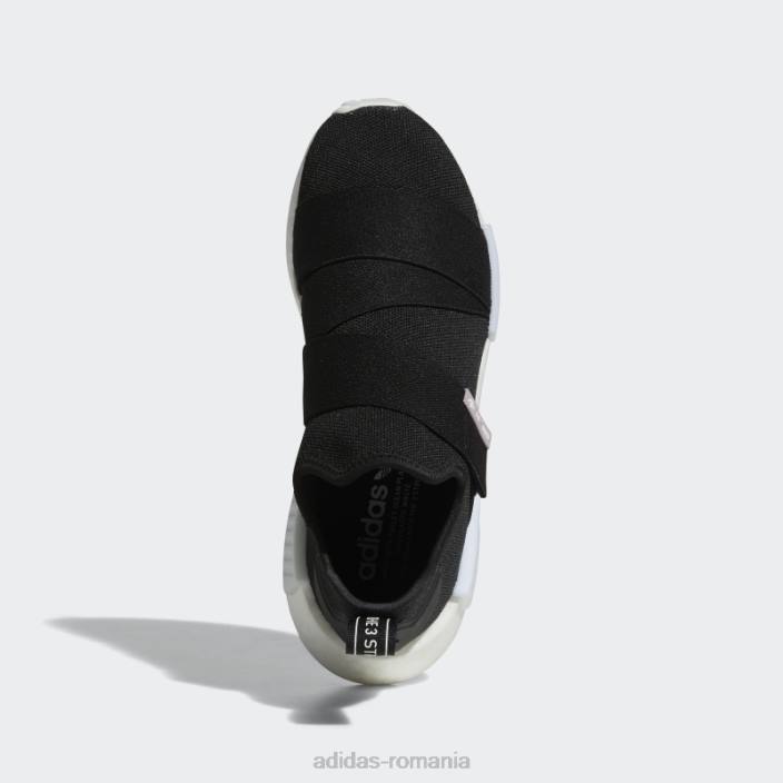 Adidas nmd-r1 pantofi albi femei alb negru 2JBN1950