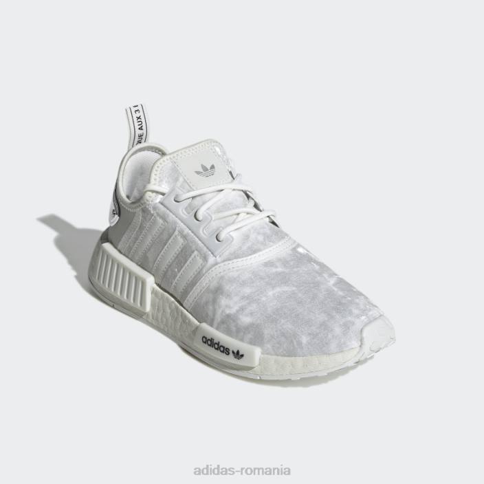 Adidas nmd-r1 pantofi argintii femei alb/argintiu 2JBN2102