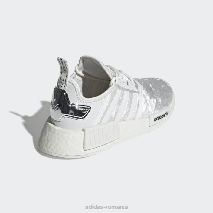 Adidas nmd-r1 pantofi argintii femei alb/argintiu 2JBN2102
