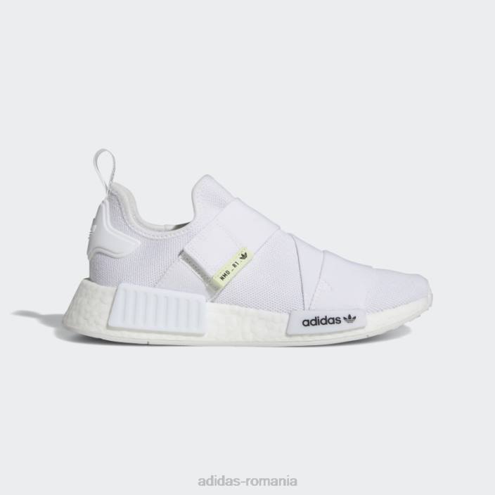 Adidas nmd-r1 pantofi negri femei alb negru 2JBN2145