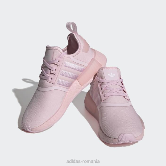 Adidas nmd-r1 pantofi roz femei roz/alb 2JBN2030