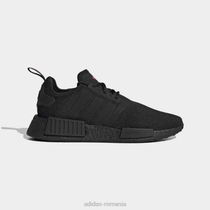 Adidas nmd-r1 primeblue pantofi roz femei negru roz 2JBN8281