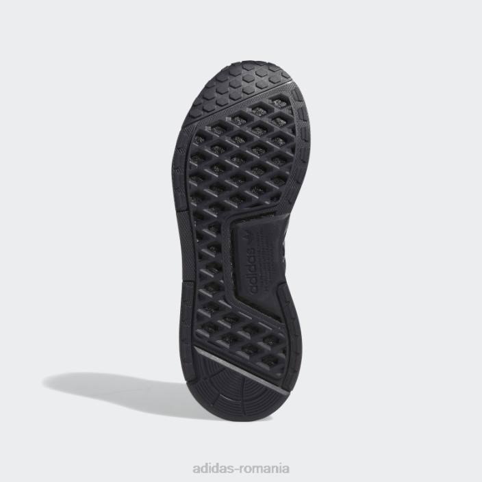 Adidas nmd-v3 pantofi argintiu moda femei negru argintiu 2JBN8734