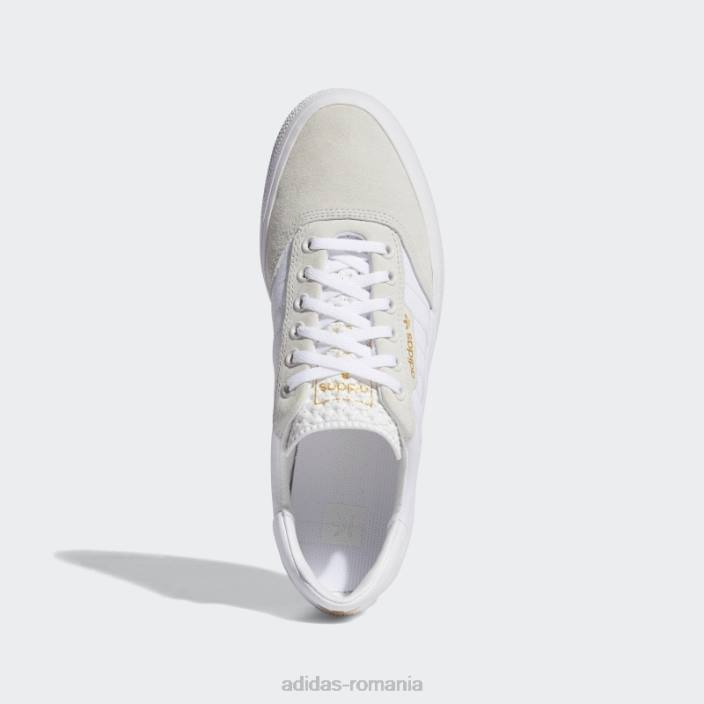 Adidas pantofi 3mc albi femei alb/auriu metalic 2JBN16154