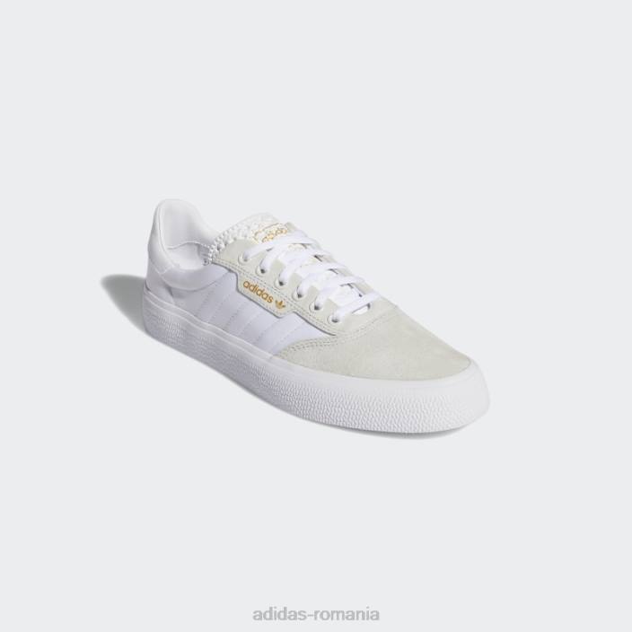 Adidas pantofi 3mc albi femei alb/auriu metalic 2JBN16154