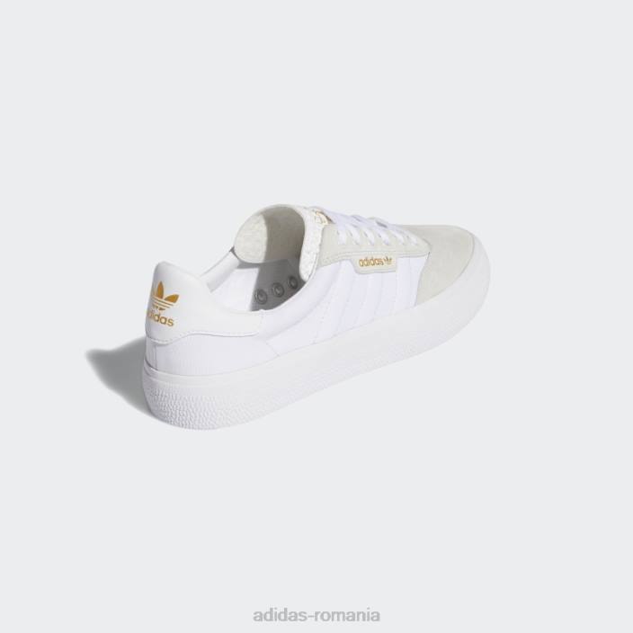 Adidas pantofi 3mc albi femei alb/auriu metalic 2JBN16154