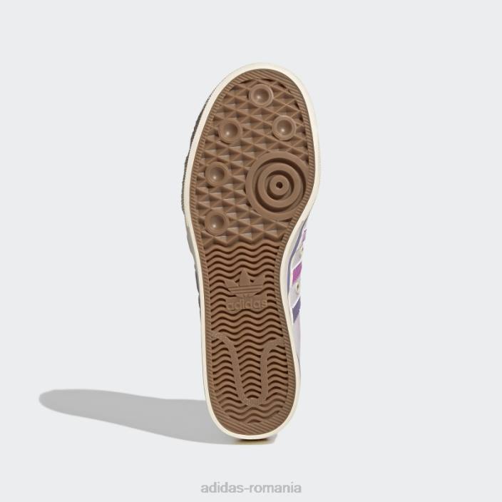 Adidas pantofi adidas nizza platforme roz femei roz/liliac/alb 2JBN2061