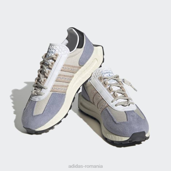 Adidas pantofi adidas retropy e5 din aluminiu femei aluminiu/taupe/violet argintiu 2JBN8553