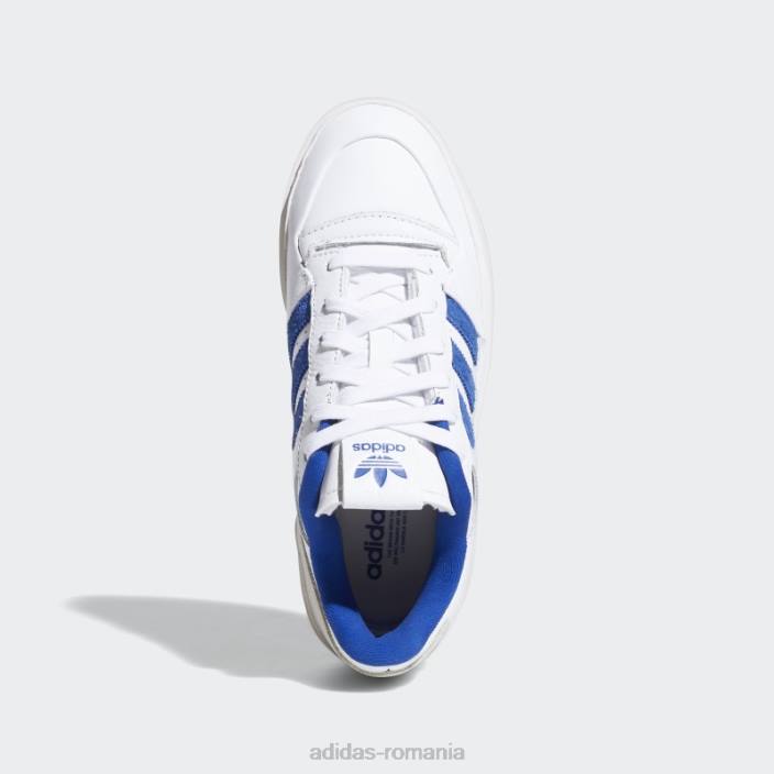 Adidas pantofi albi forum excelent femei alb/albastru/auriu metalic 2JBN1966
