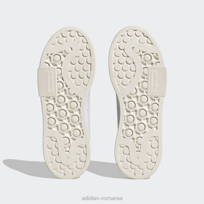 Adidas pantofi albi stan smith excelente 2b femei alb/stacojiu/verde 2JBN8339
