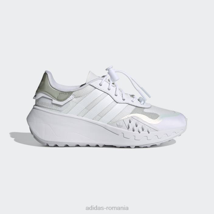 Adidas pantofi choigo albi femei alb/argintiu 2JBN2182