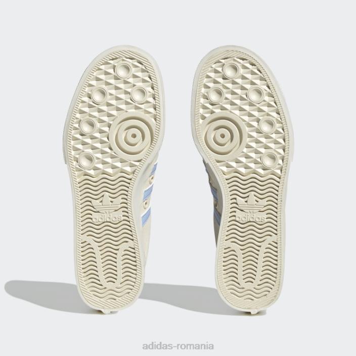 Adidas pantofi cu platformă nizza albastru zori femei zori alb/albastru 2JBN15860