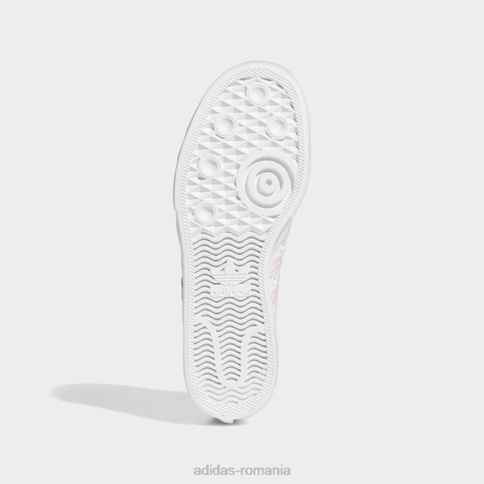 Adidas pantofi cu platformă nizza chihlimbar femei alb/chihlimbar/roz 2JBN16167