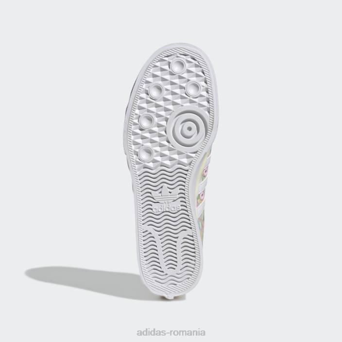 Adidas pantofi cu platforma nizza disney roz femei roz/alb/calvi 2JBN2203
