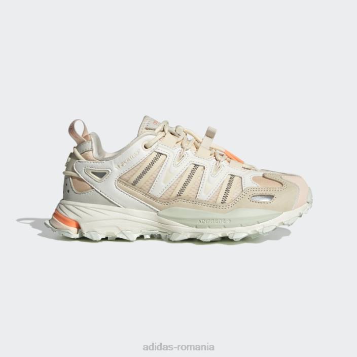 Adidas pantofi de aventură hyperturf tentă ecru femei alb/nuanță ecru/portocaliu 2JBN8709