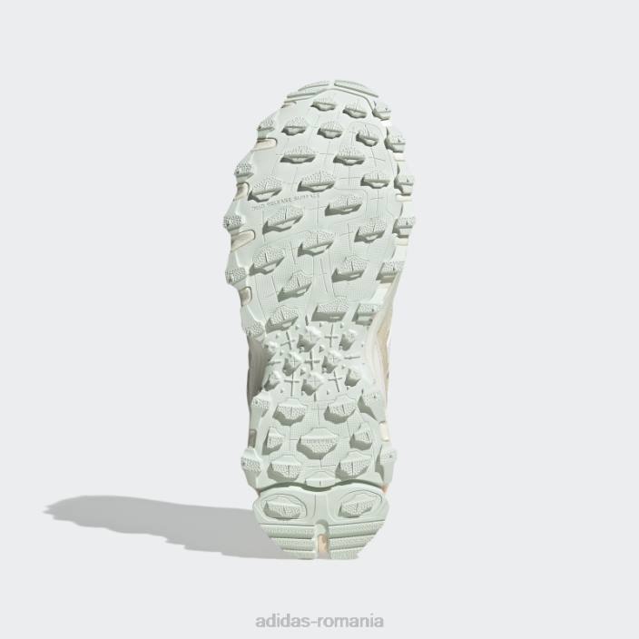 Adidas pantofi de aventură hyperturf tentă ecru femei alb/nuanță ecru/portocaliu 2JBN8709
