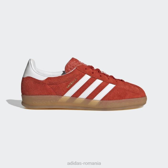 Adidas pantofi de interior gazelle portocalii îndrăzneți femei portocaliu îndrăzneț/alb/gumă 2JBN2099