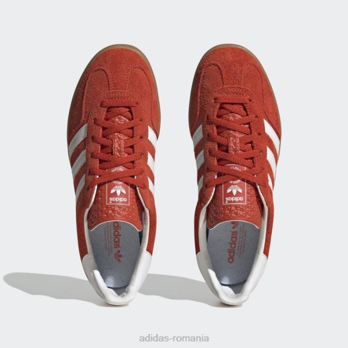 Adidas pantofi de interior gazelle portocalii îndrăzneți femei portocaliu îndrăzneț/alb/gumă 2JBN2099