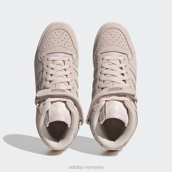 Adidas pantofi de mijloc quartz forum femei cuarț/negru/alb 2JBN16096