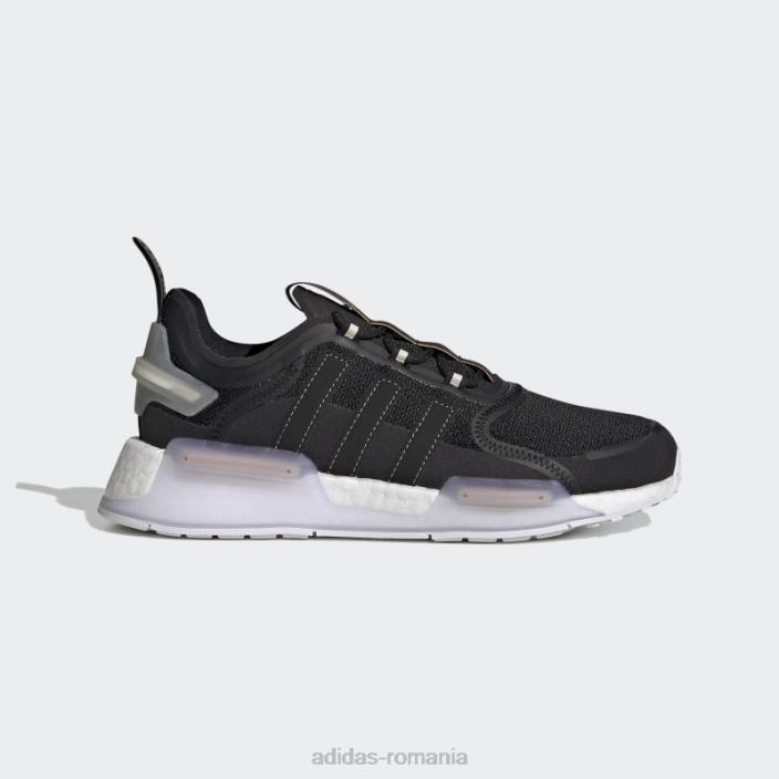 Adidas pantofi eleganti din aluminiu nmd-v3 femei negru/alb/aluminiu 2JBN2081