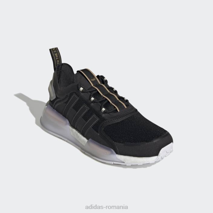 Adidas pantofi eleganti din aluminiu nmd-v3 femei negru/alb/aluminiu 2JBN2081