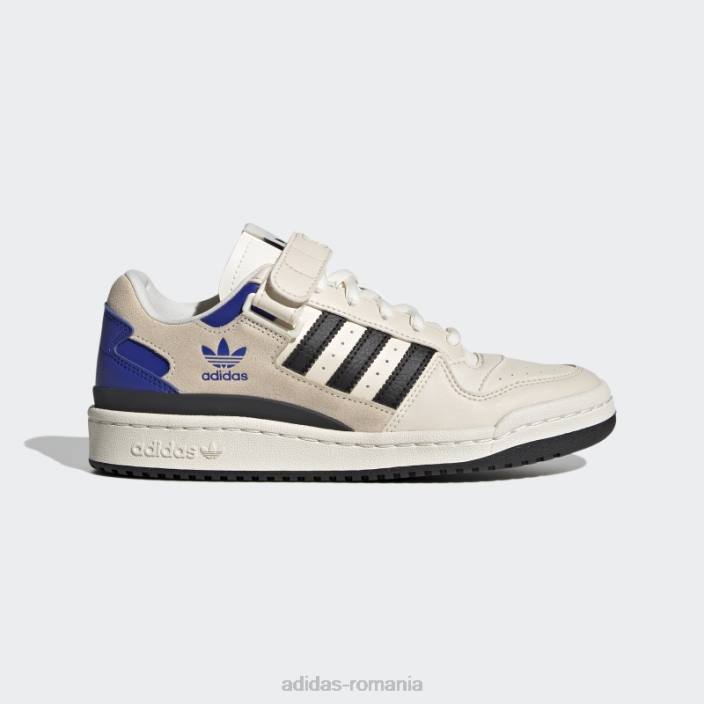 Adidas pantofi forum albastru jos femei alb/negru/albastru 2JBN8449