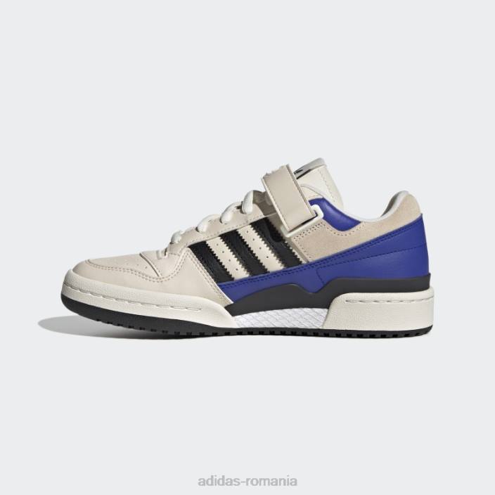 Adidas pantofi forum albastru jos femei alb/negru/albastru 2JBN8449