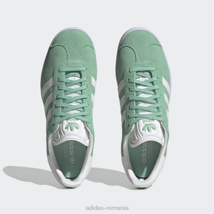 Adidas pantofi gazelle menta adidas femei menta/alb/auriu metalic 2JBN16155