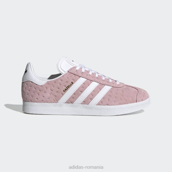 Adidas pantofi gazelle roz adidas femei roz/alb 2JBN15870