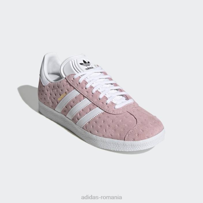 Adidas pantofi gazelle roz adidas femei roz/alb 2JBN15870
