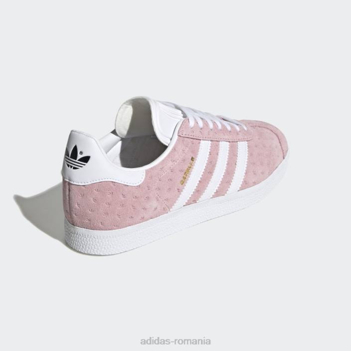 Adidas pantofi gazelle roz adidas femei roz/alb 2JBN15870