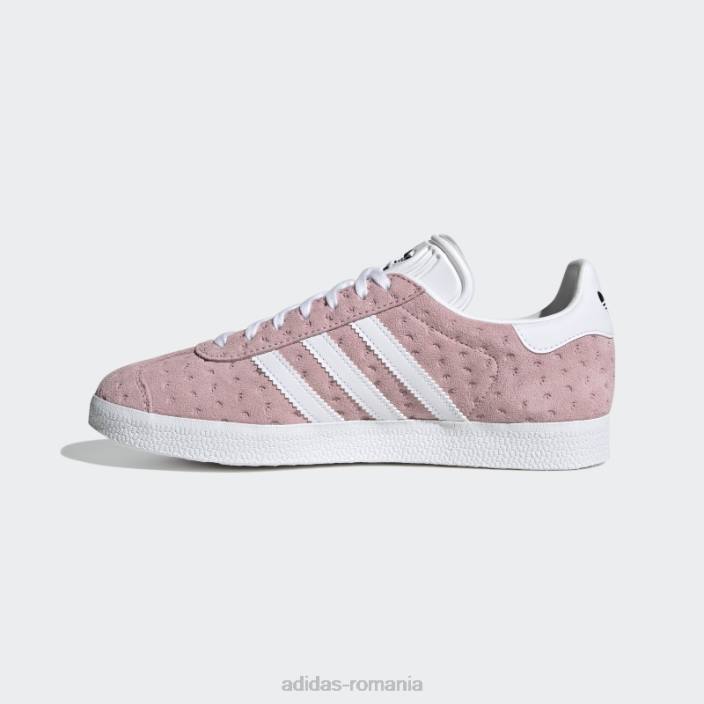 Adidas pantofi gazelle roz adidas femei roz/alb 2JBN15870
