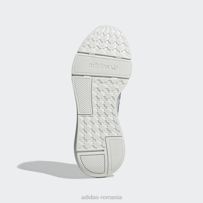 Adidas pantofi gri Swift Run 22 femei alb/negru/gri 2JBN2177