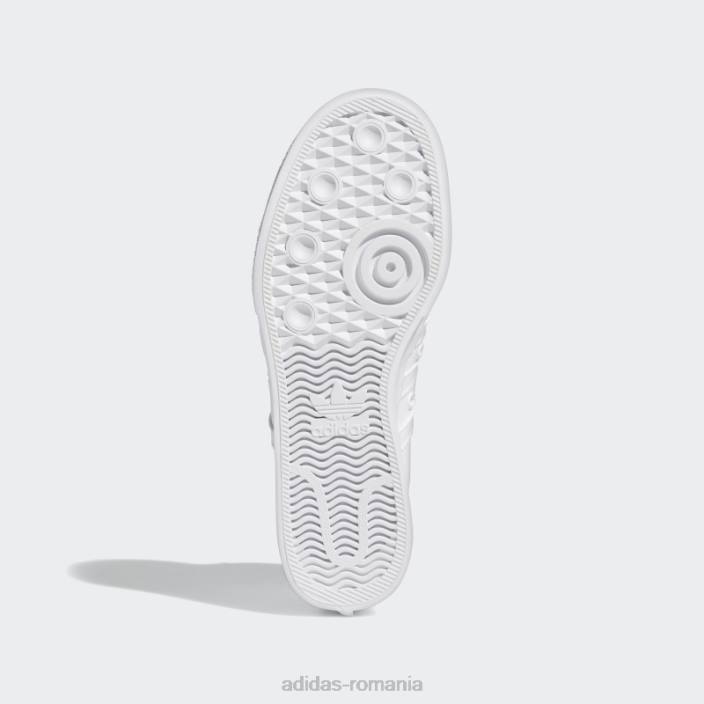 Adidas pantofi mijlocii platforma nizza alb femei alb 2JBN8354