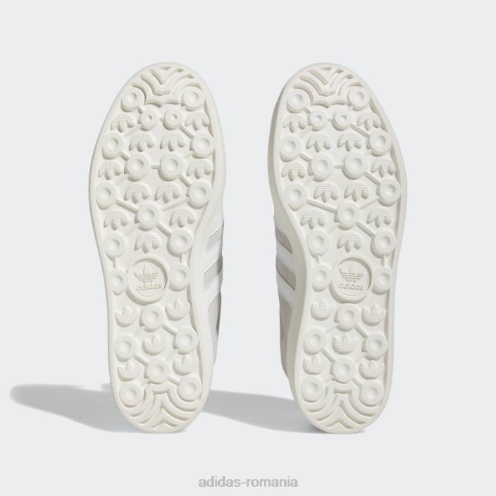 Adidas pantofi îndrăzneți gazelle gri femei gri/alb 2JBN15851